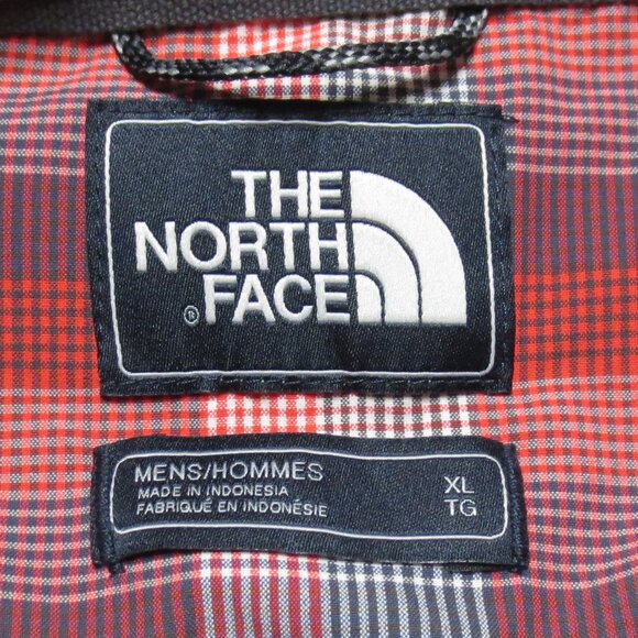 THE NORTH FACE mens SHIRT plaid RED blue BUTTON DOWN white SIZE XL - Picture 2 of 11